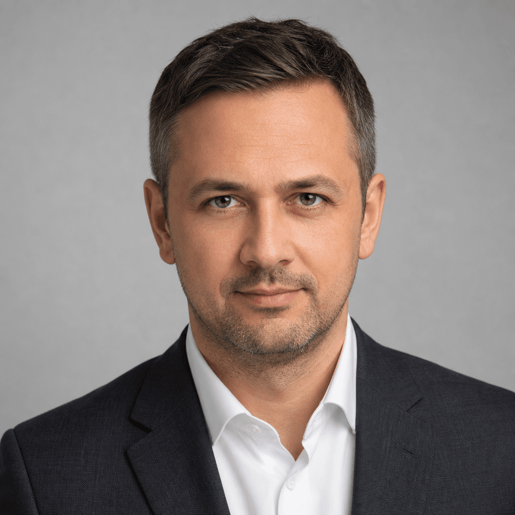 Portret Marka Nowickiego, redaktora umowab2b.pl